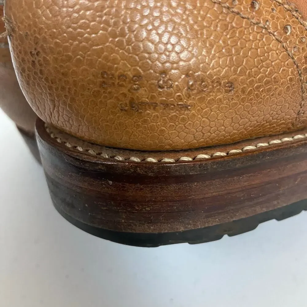 Rag & Bone X Grenson Bedford Wingtip Brogue Derby Shoes Size 9